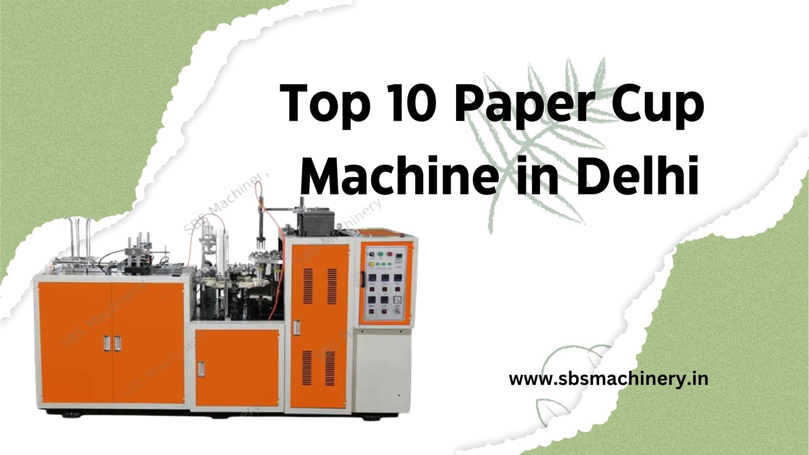 Paper Cup Making Machine