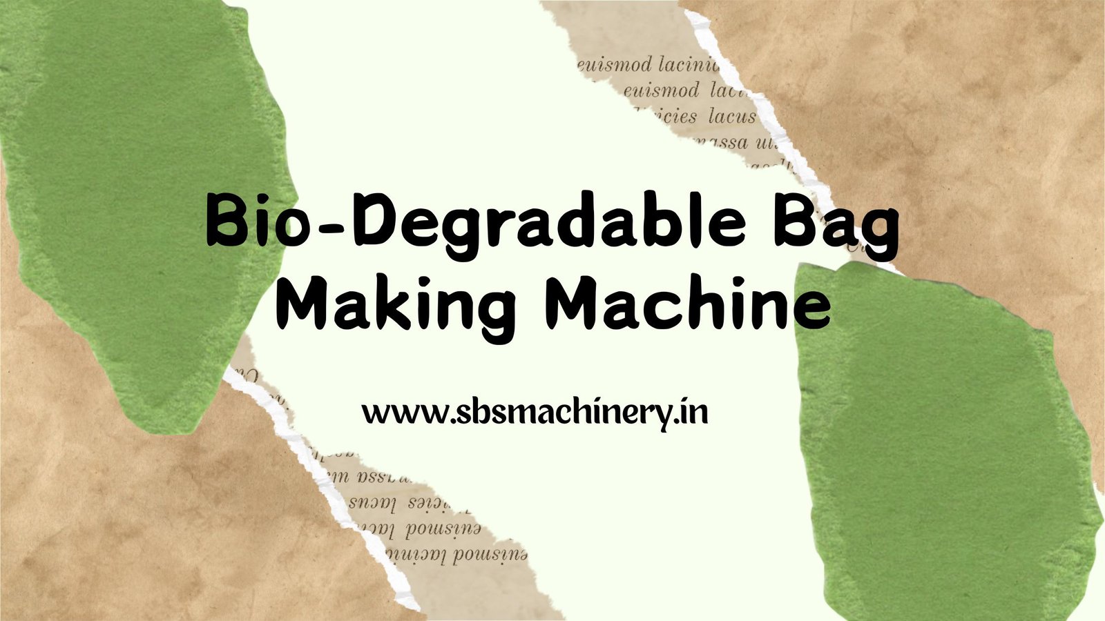 bio-degradable bag-making machines manufacturer in Delhi